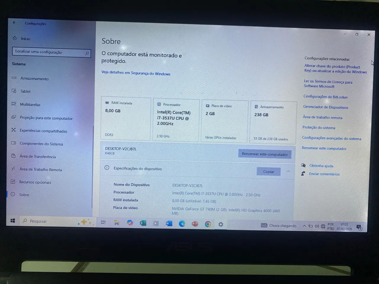 Notebook Asus - Foto 2