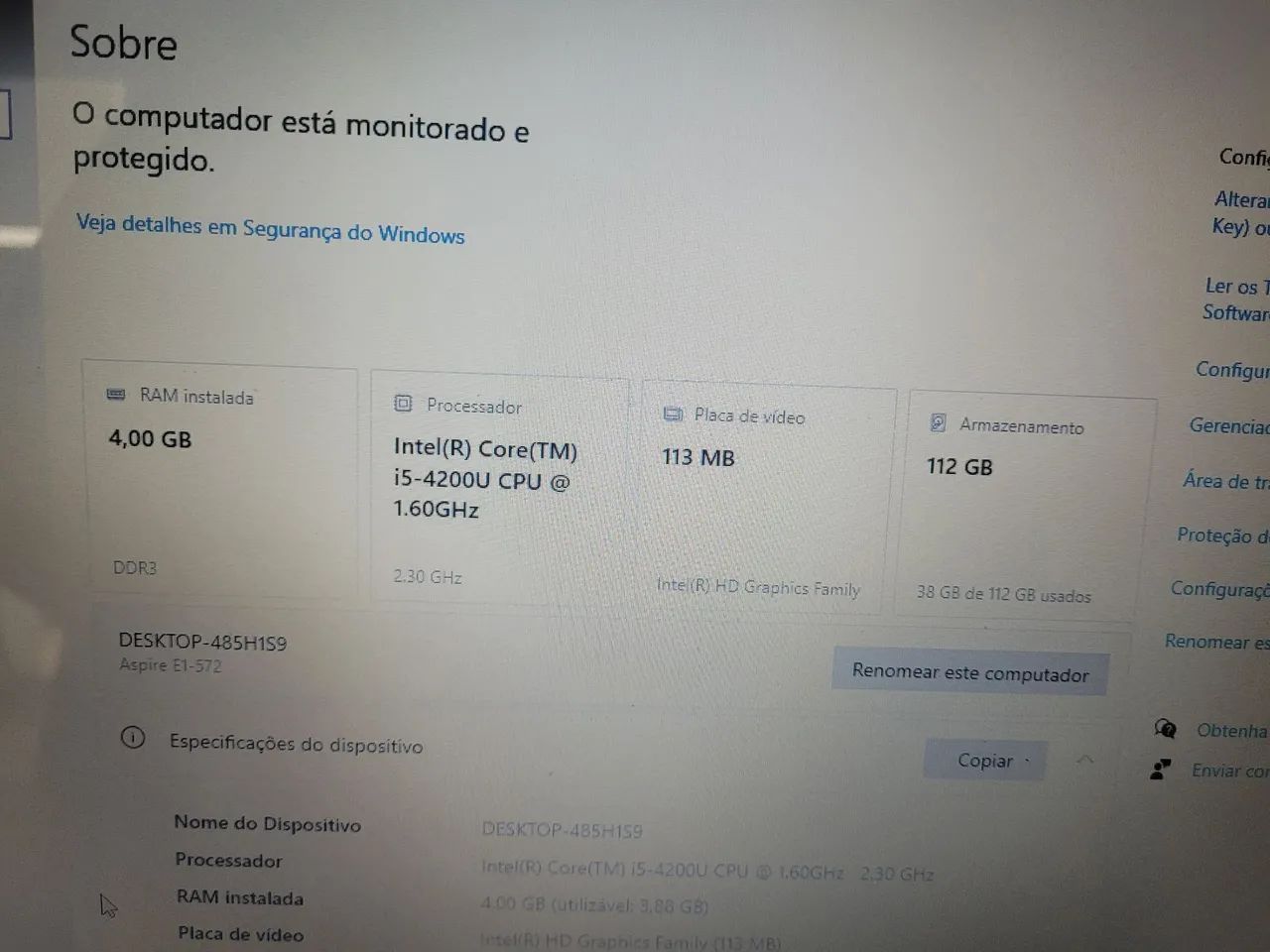 Notebook Acer  - Foto 5