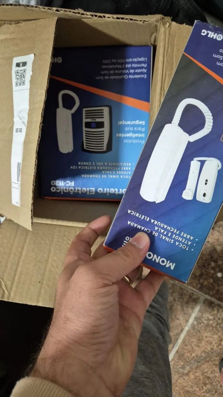 Kit interfone p6 com 2 pontos