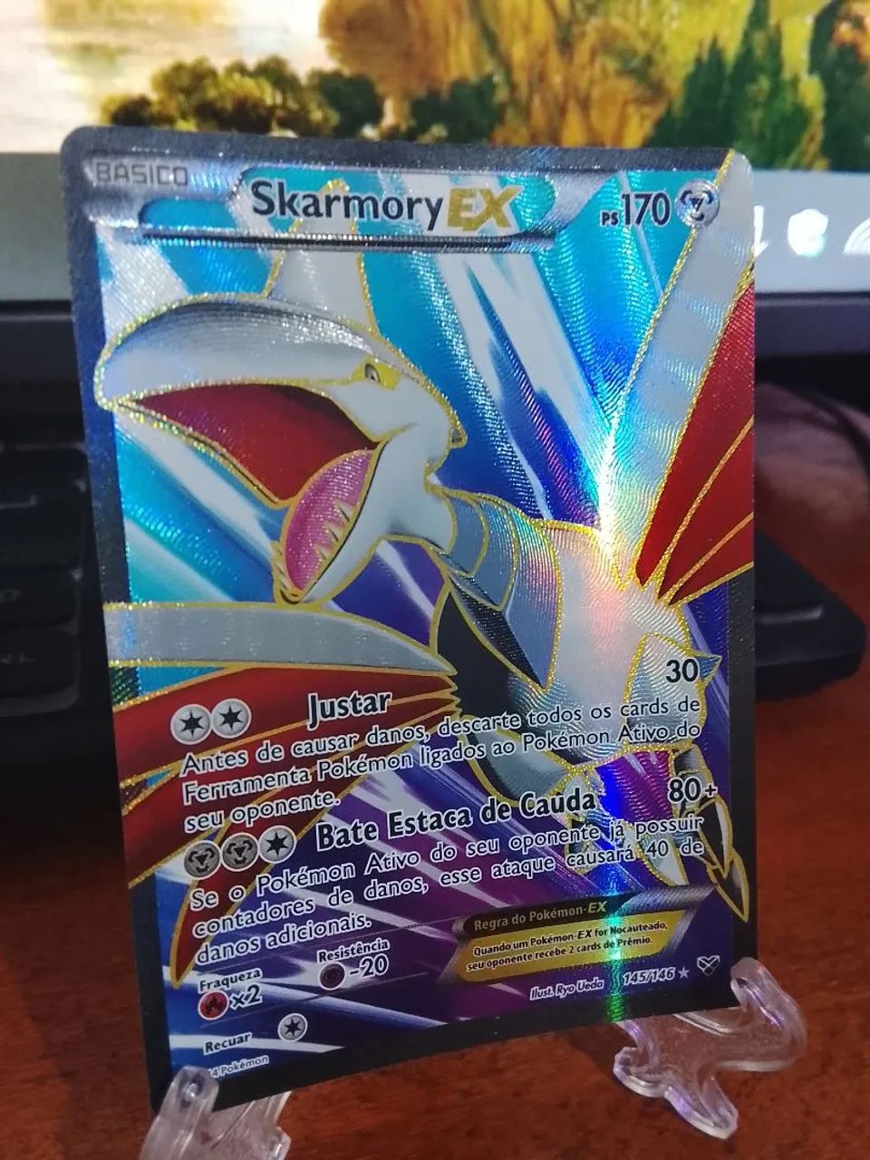 Skarmory EX 145/146 Original Pokémon - Foto 2