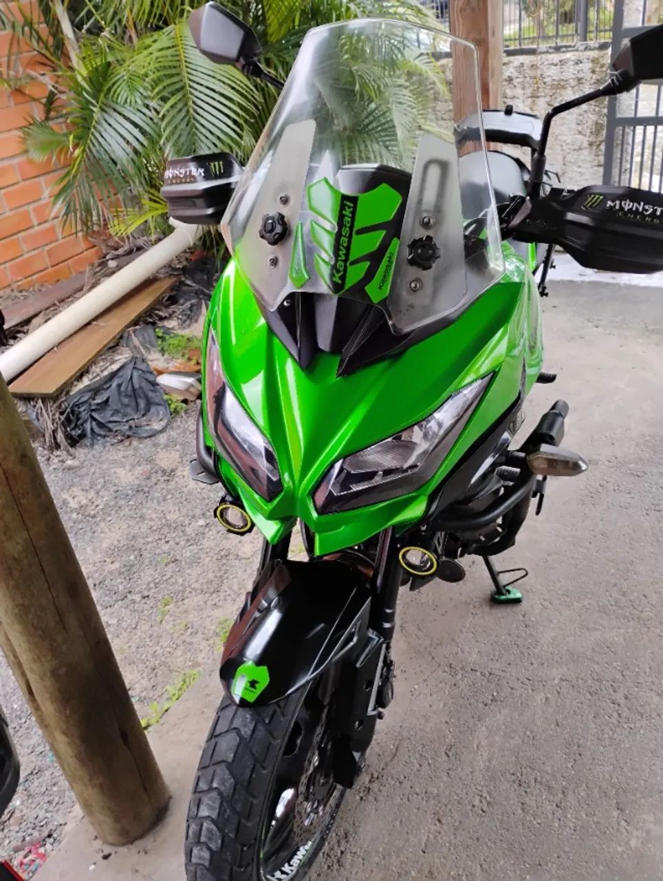 Vendo Versys 650.. super inteira. - Foto 5
