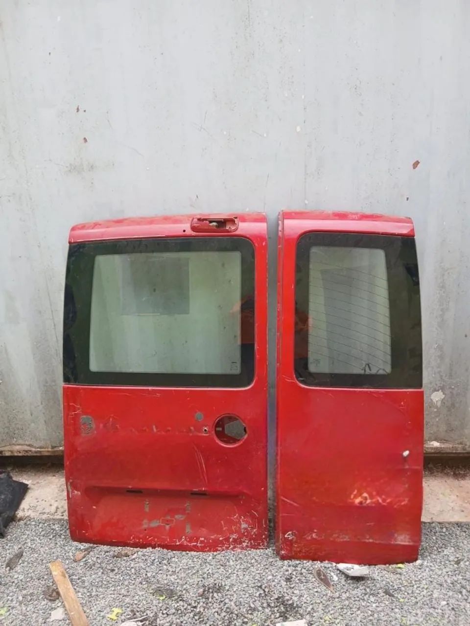 2 portas traseiras de doblo
