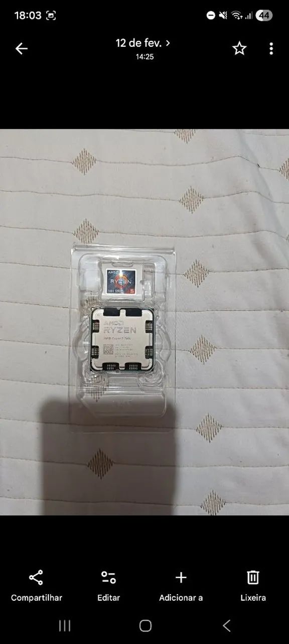 Processador ryzen 5 7600  - Foto 4
