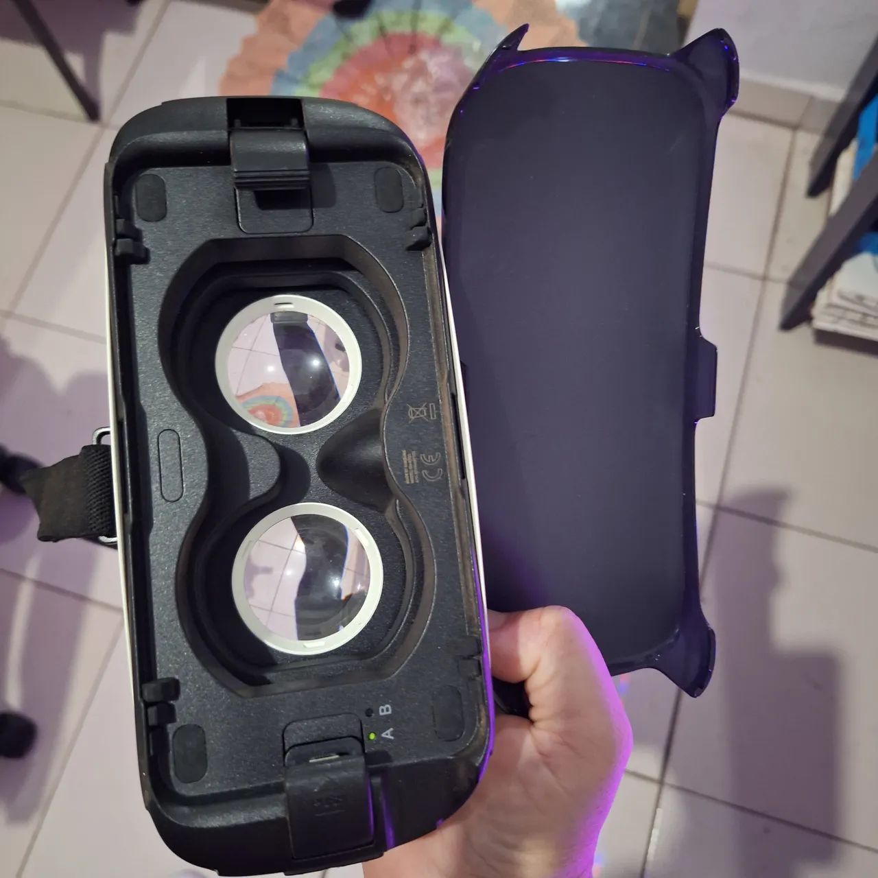 Oculos realidade virtual (usa o celular)