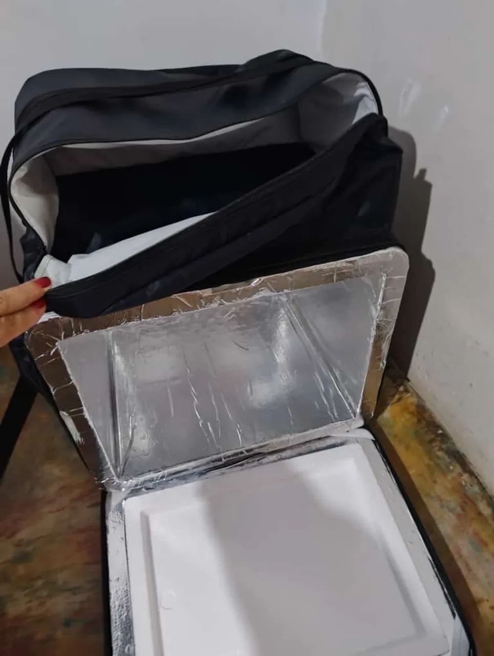 Bolsa Térmica para Motoboy 45L e 60L | Fabricação Própria - Foto 2