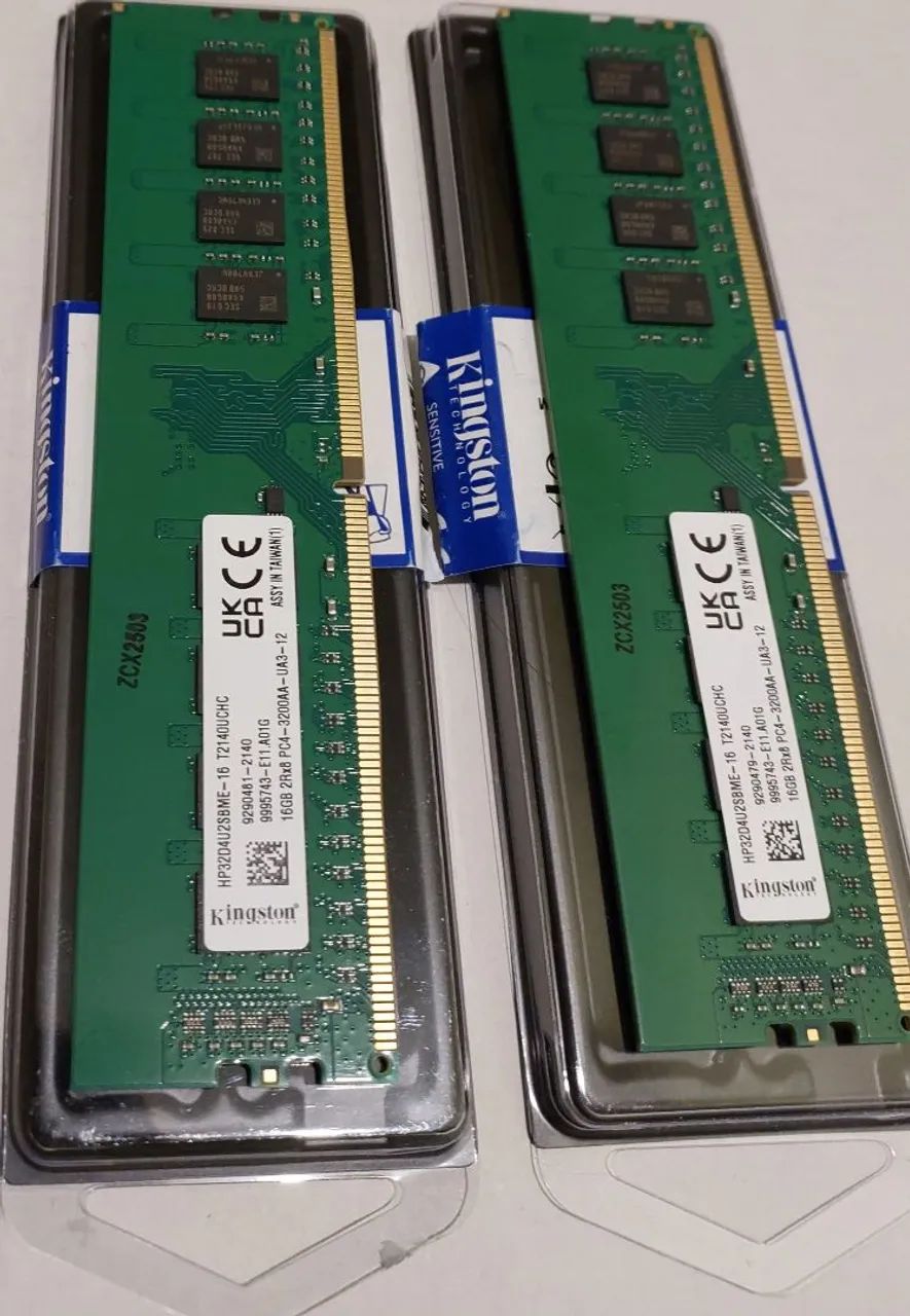 Memória Kingston 32gb ddr4 cl16 3200mhz XMP 2.0 - Memória RAM