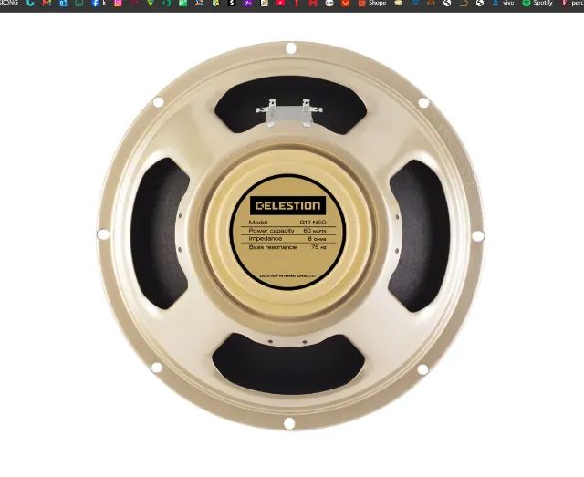 Falante Celestion G 12 NEO Creamback 65W