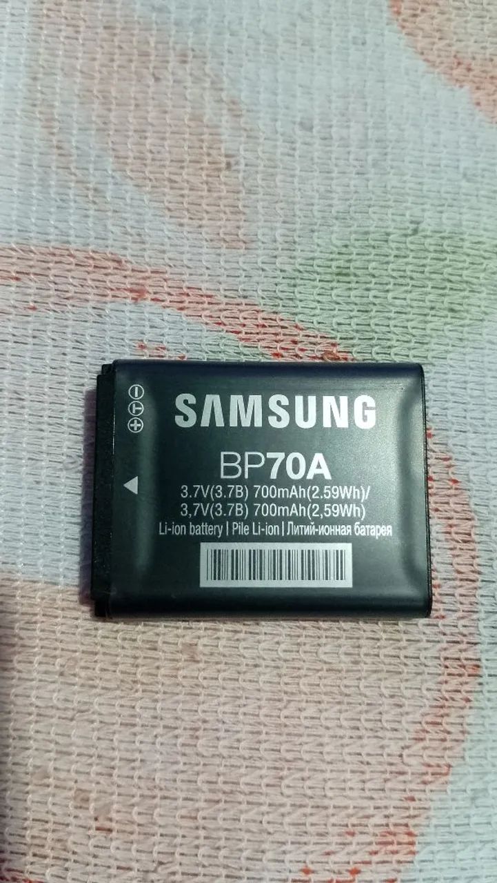 BATERIA ORIGINAL CÂMERAS SAMSUNG BP70A