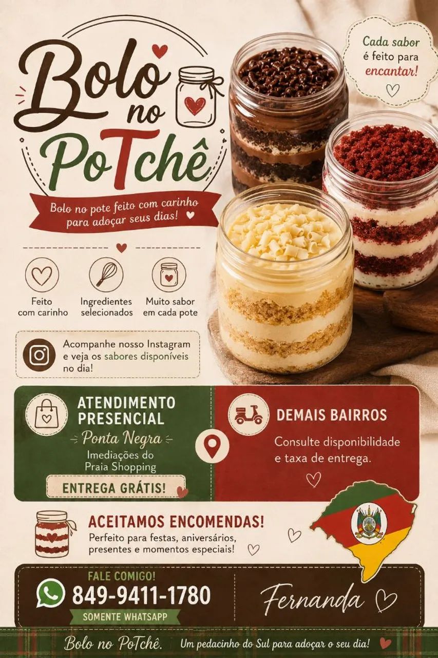 Bolos e doces - Bolo no pote - Encomendas - Foto 2