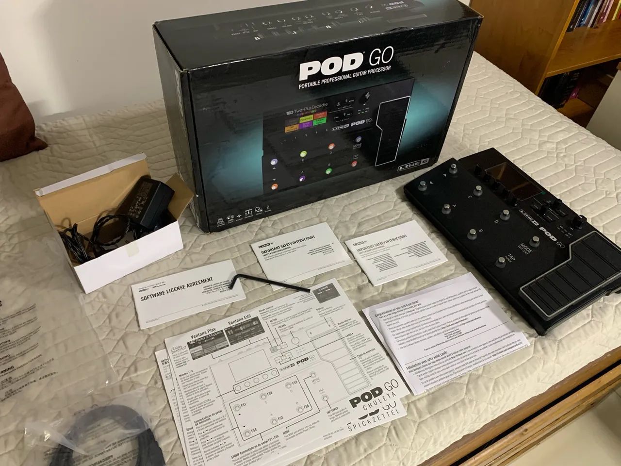 Pedaleira Line 6 Pod Go - Foto 2