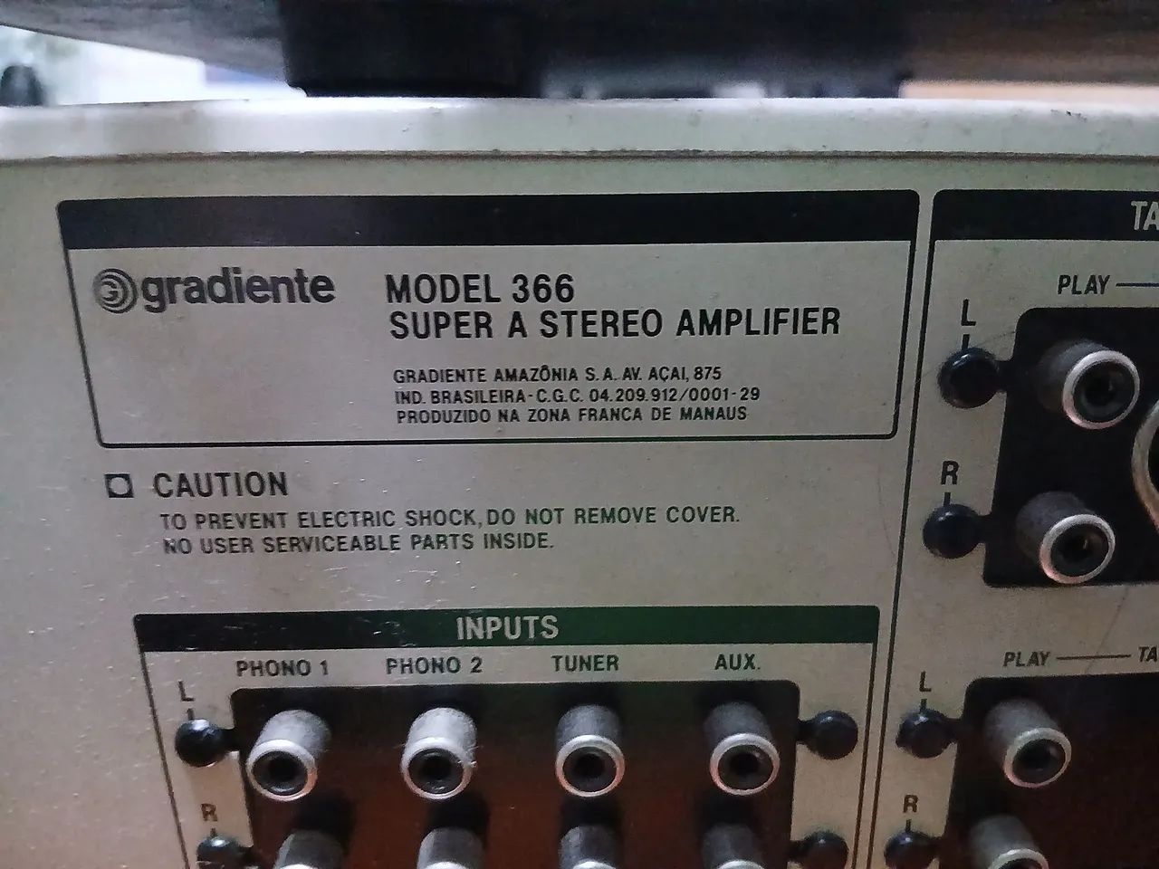 Gradiente Model 366 + Tuner Model 09 - Foto 5