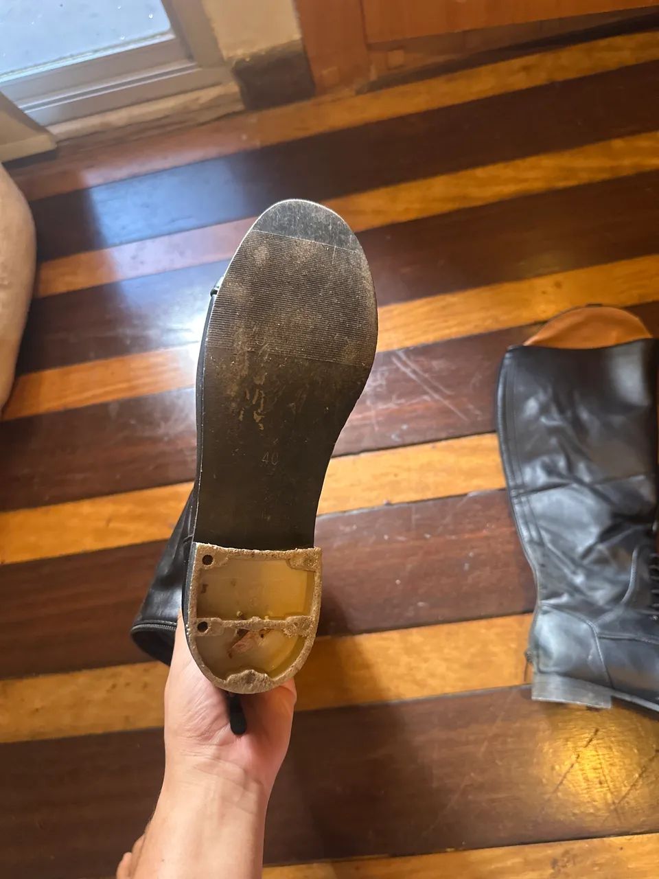 Bota de couro Hipismo  - Foto 2