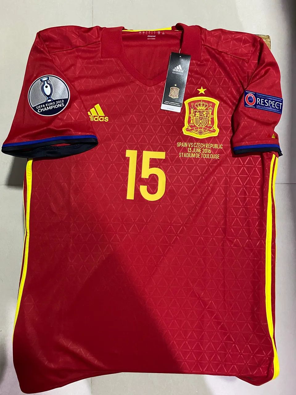 Camisa Espanha Euro 2016