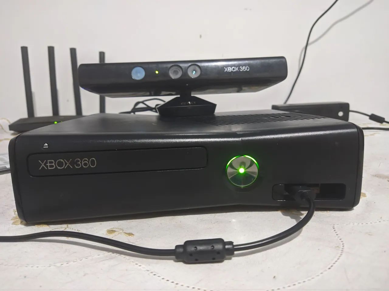 Xbox 360 Desbloqueado + HD 500GB + Kinect + 2 Controles + Jogos - Foto 5