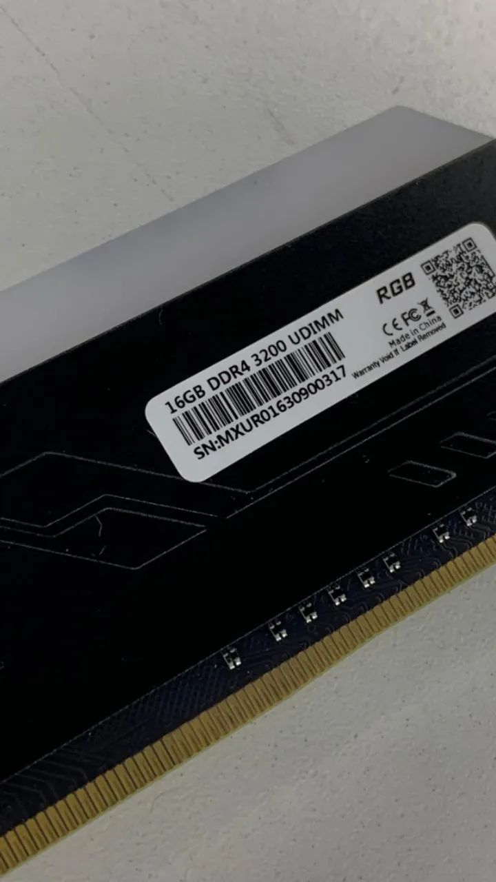 16GB 1X16GB WALLRAM 3200MHZ RGB - Foto 2
