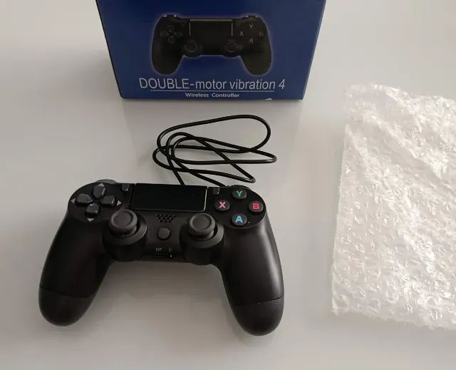 Controle Sem Fio PS4 e PC Joystick Genérico Bluetooth
