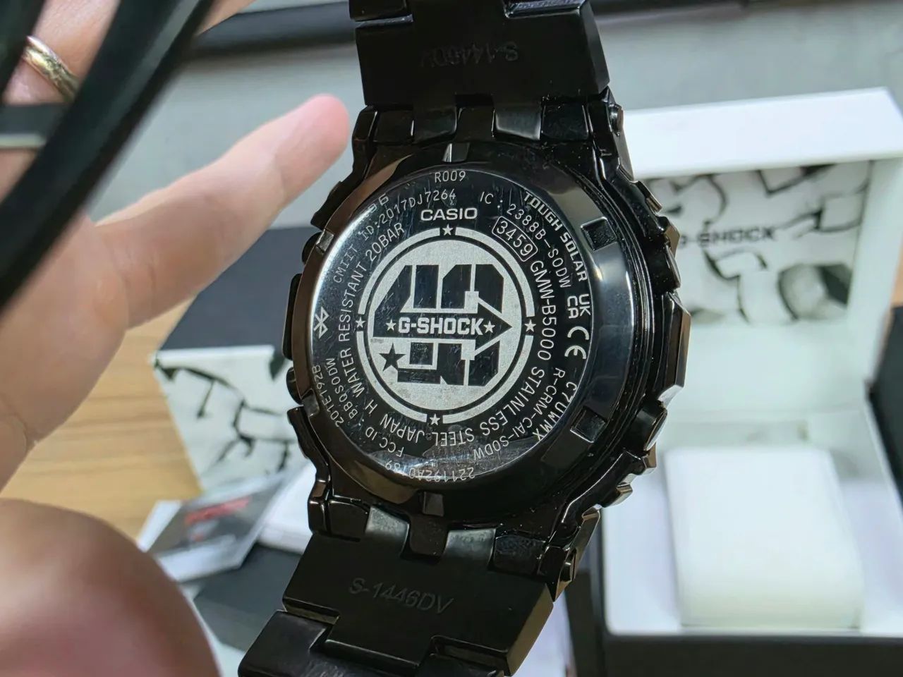 G-Shock GMW-B5000EH Metal - Edição limitada 40 anos - Foto 4