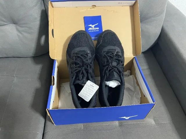 Tênis Mizuno 44 Preto - Novíssimo