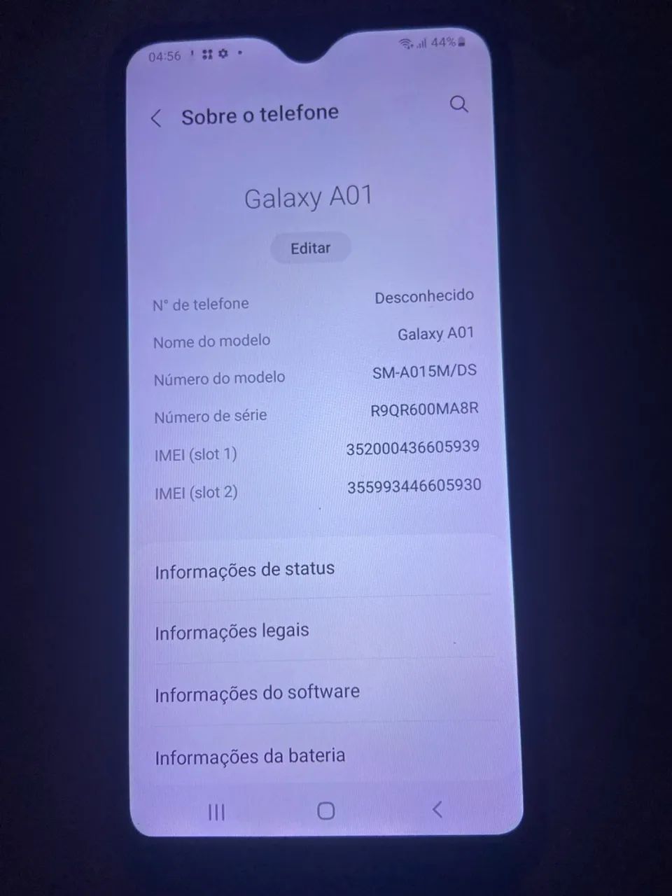 Vende se celular A01 da Samsung  - Foto 4
