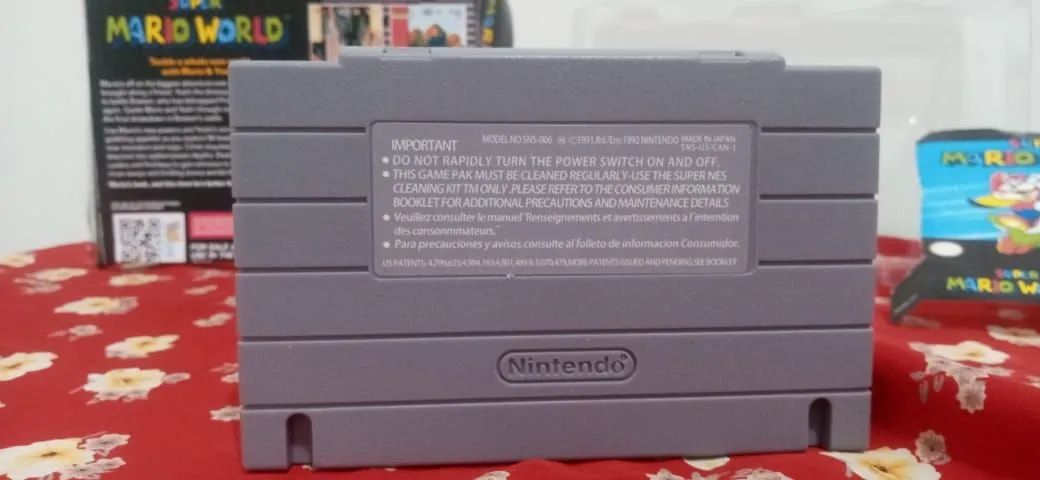 Cartucho original Mario Word  - Foto 6