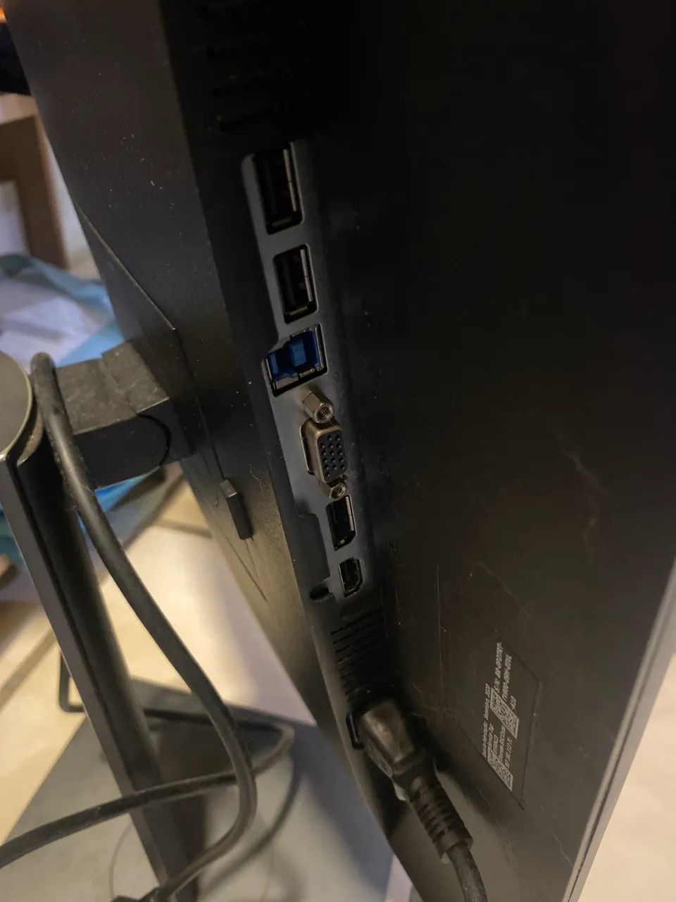 Monitor 27 - Dell com tela trincada  - Foto 5
