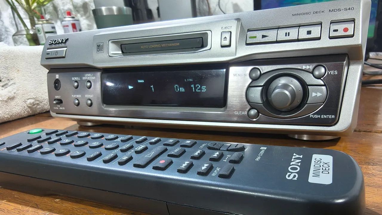 Minidisc md SONY MDS-S40 Importado. - Aparelhos de Som - Sul