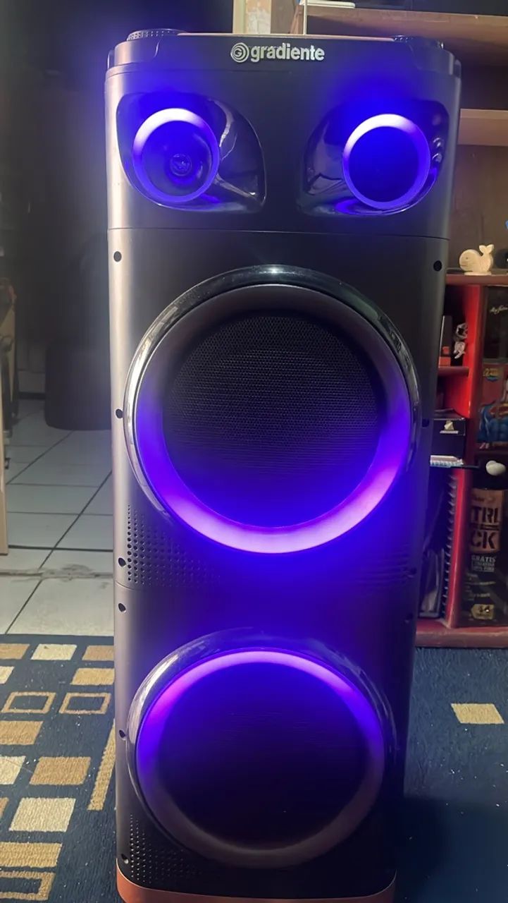 Caixa de Som Gradiente Bluetooth - Funcionando Perfeitamente - Foto 3