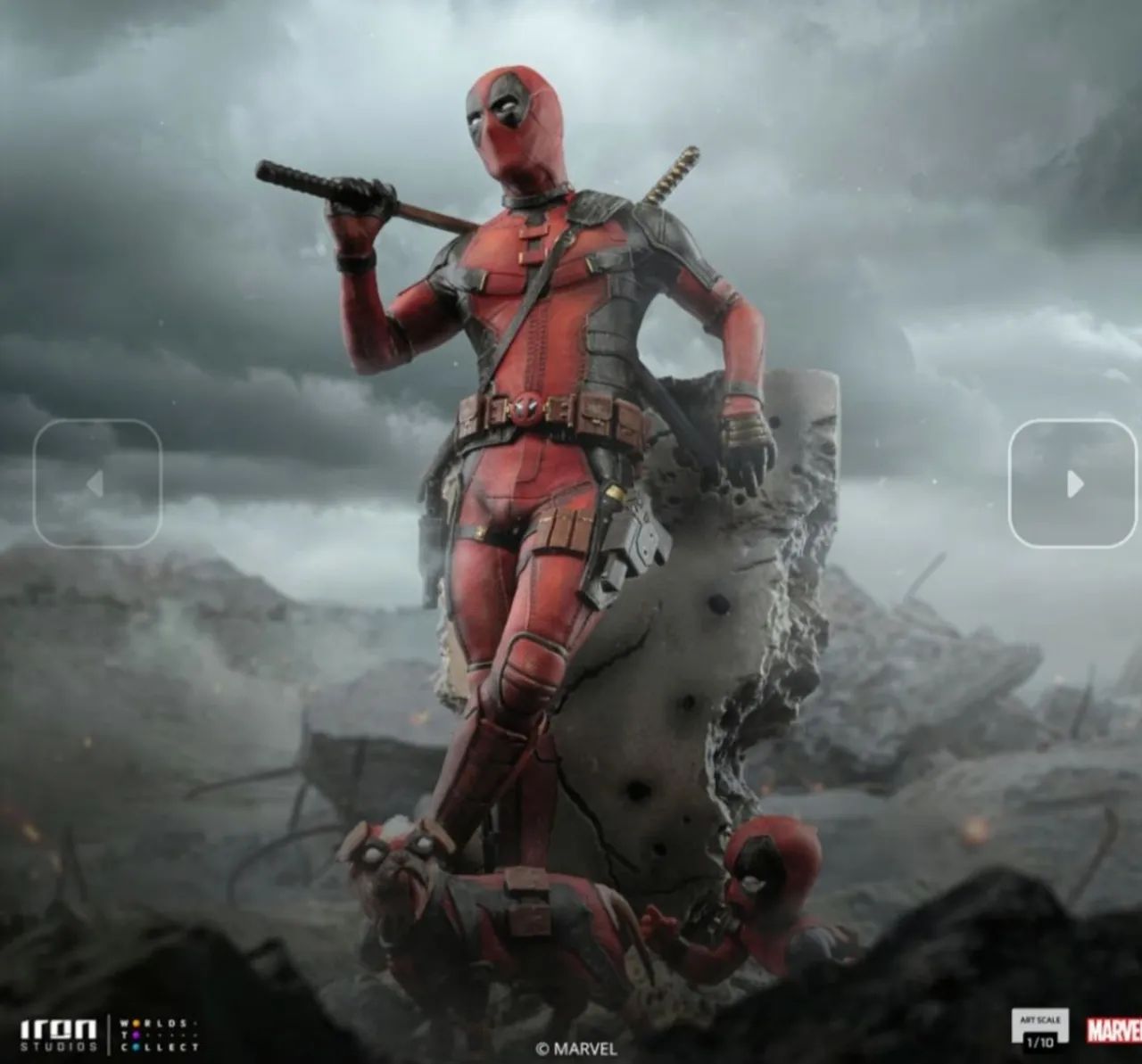 Deadpool Iron Studios Deadpool e Wolverine