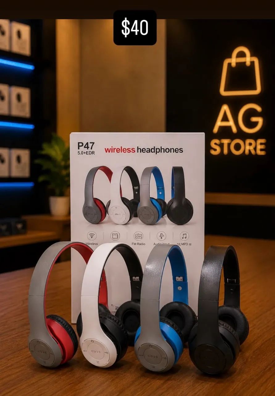 Fone de ouvido Bluetooth p4
