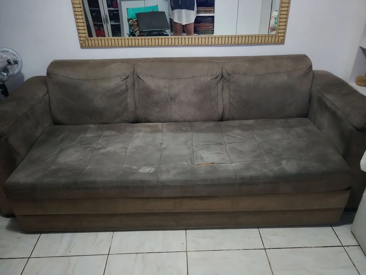 VENDO SOFÁ CAMA USADO
