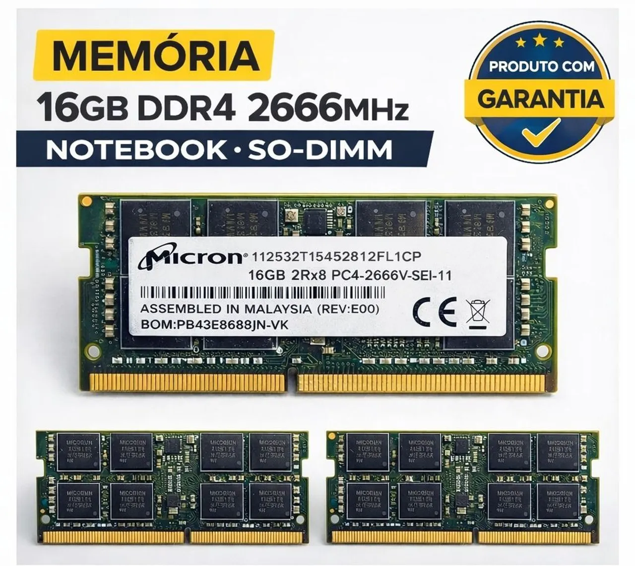 DDR4 8GB メモリー 2400MHz 2枚セット Memoria ddr4 8gb 2400mhz (2x4) - Memória RAM - Cavaleiro, Jaboatão