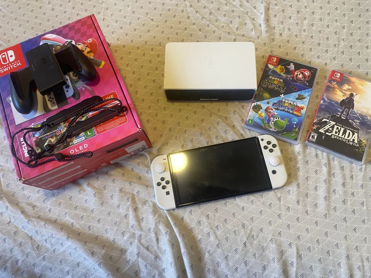 NITENDO SWITCH OLED 128GB E GAMES