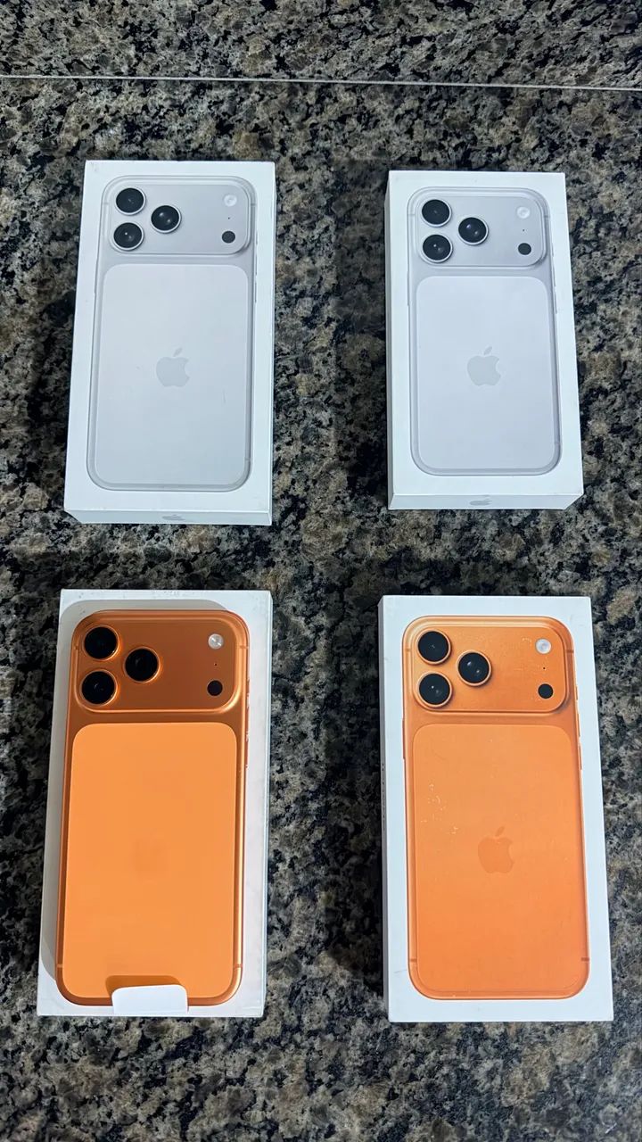 ? iPhone 17 pro Max lacrados e semi novos  ?