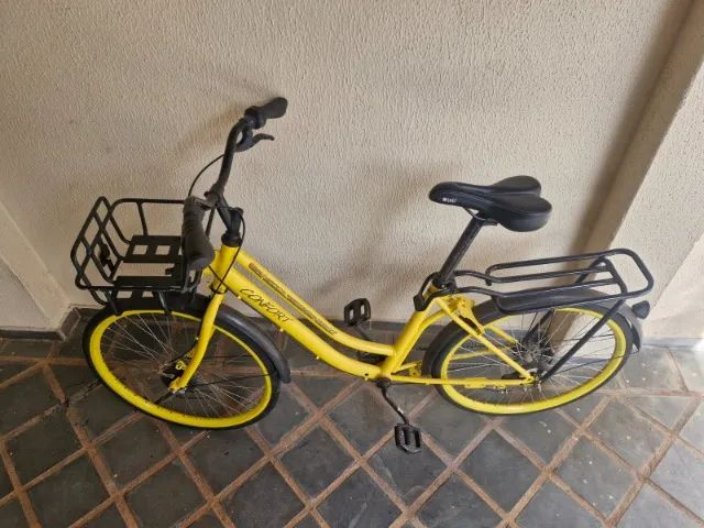 Bicicleta Confort Aro 26 Amarela - (Retrô) - Foto 5