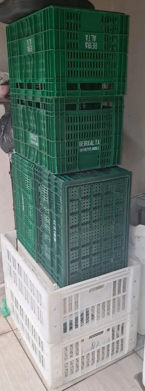 Kit 7 caixas de mercado - Foto 4