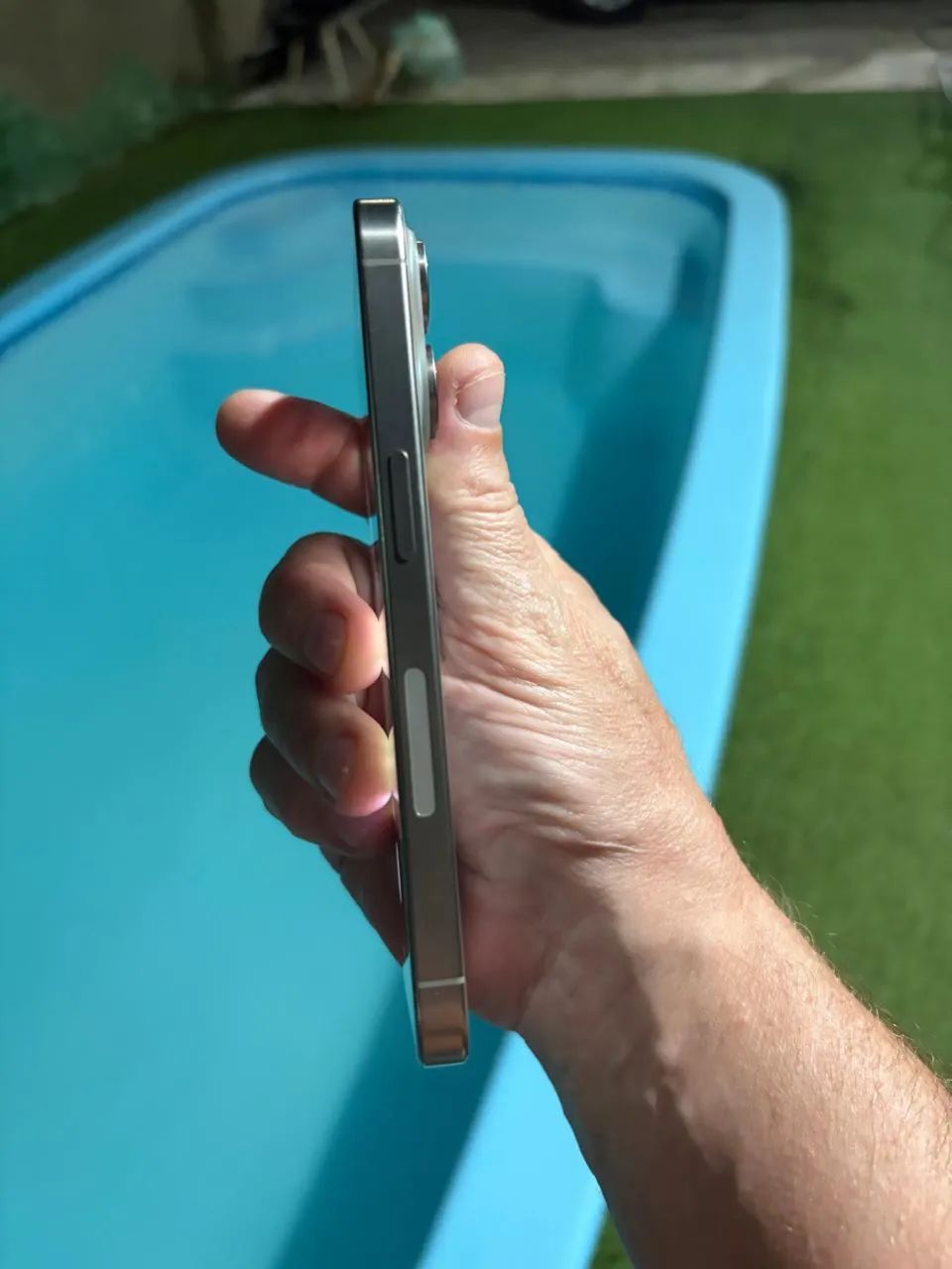 iPhone 15 pro 128gb titânio natural - Foto 4