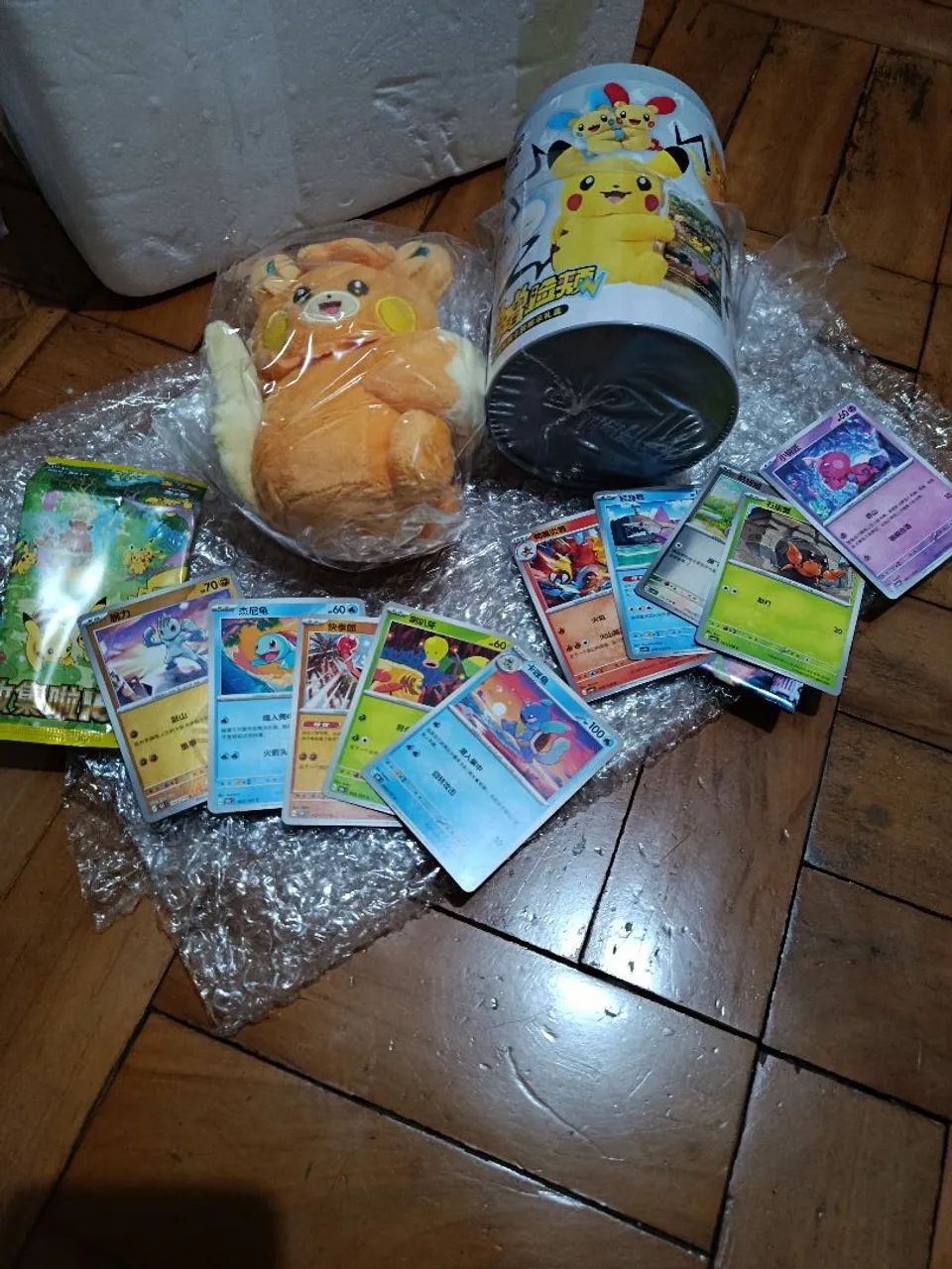 Pokémon nuzzle cheeks + cartas