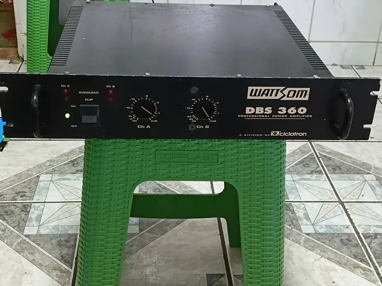 Wattsom DBS 360 ciclotron