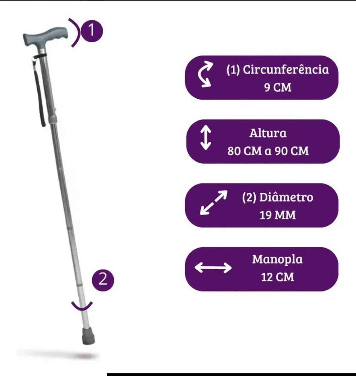 Bengala articulada R$78,00