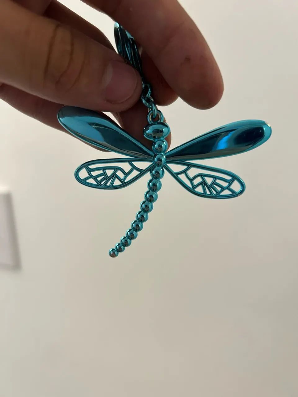 pingente swarovski libélula azul - Foto 2