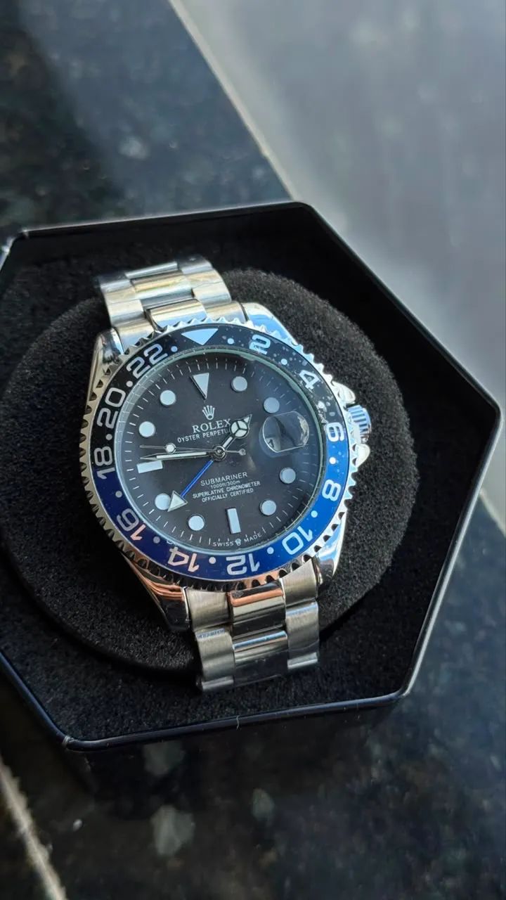 Relógio Rolex submarine série prata  - Foto 5