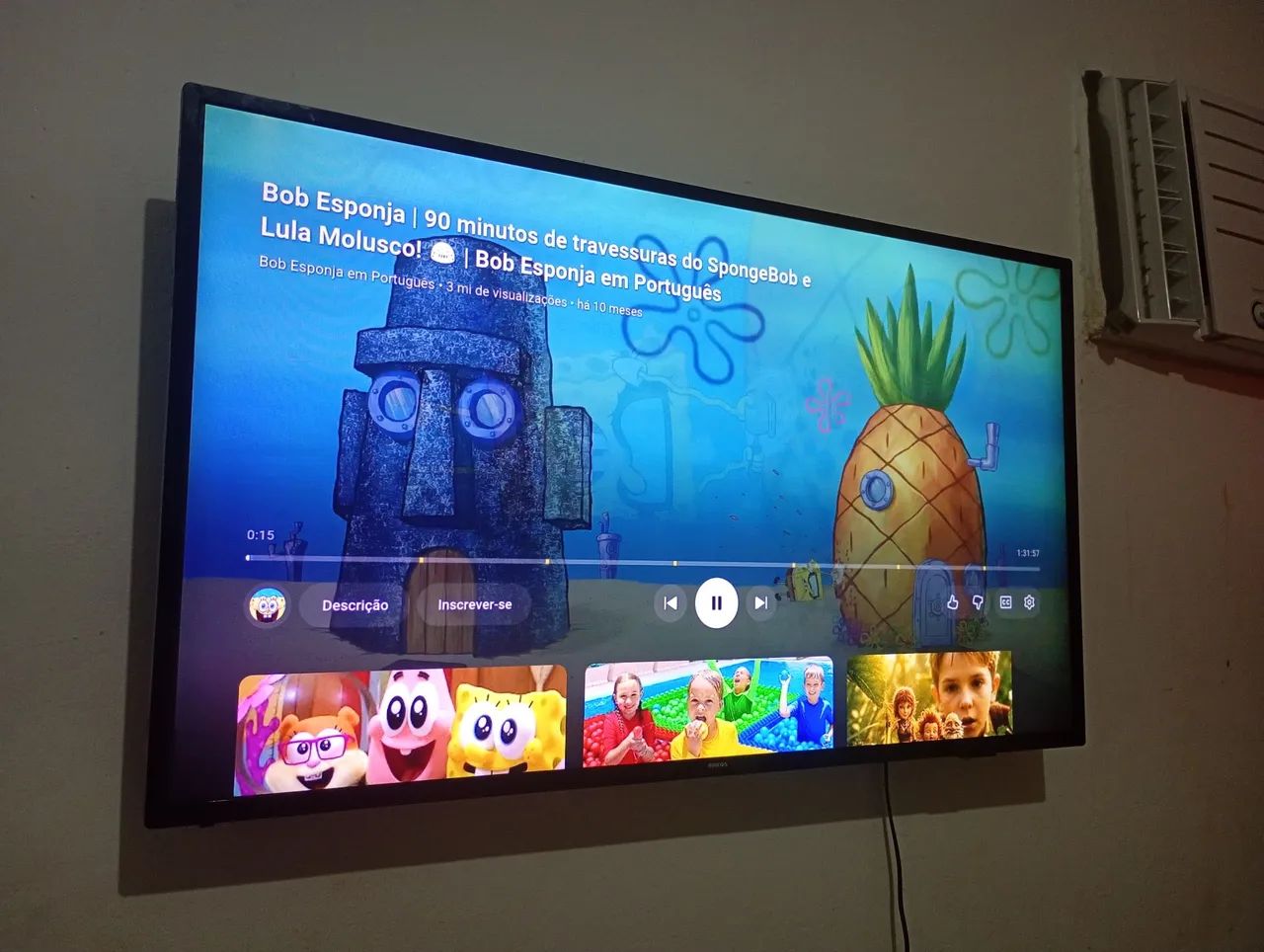 Vendo smart tv Philips de 43 polegadas - Foto 3