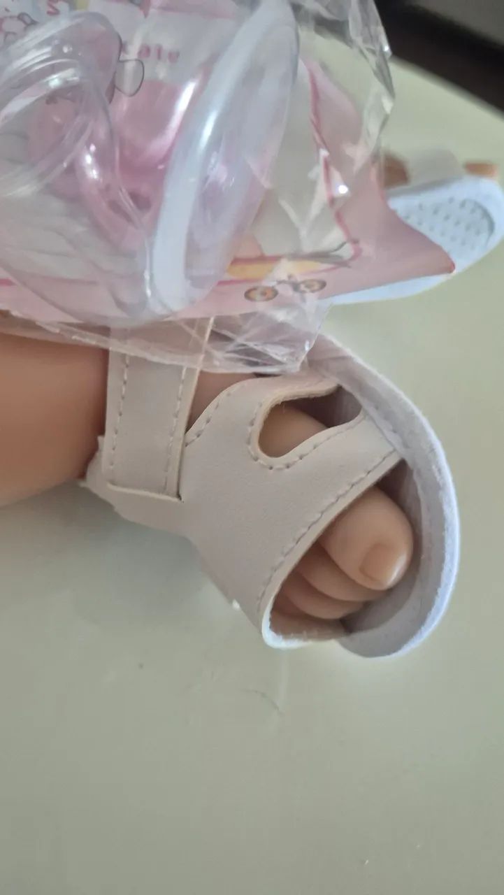 Boneca reborn menina loira nova  - Foto 4