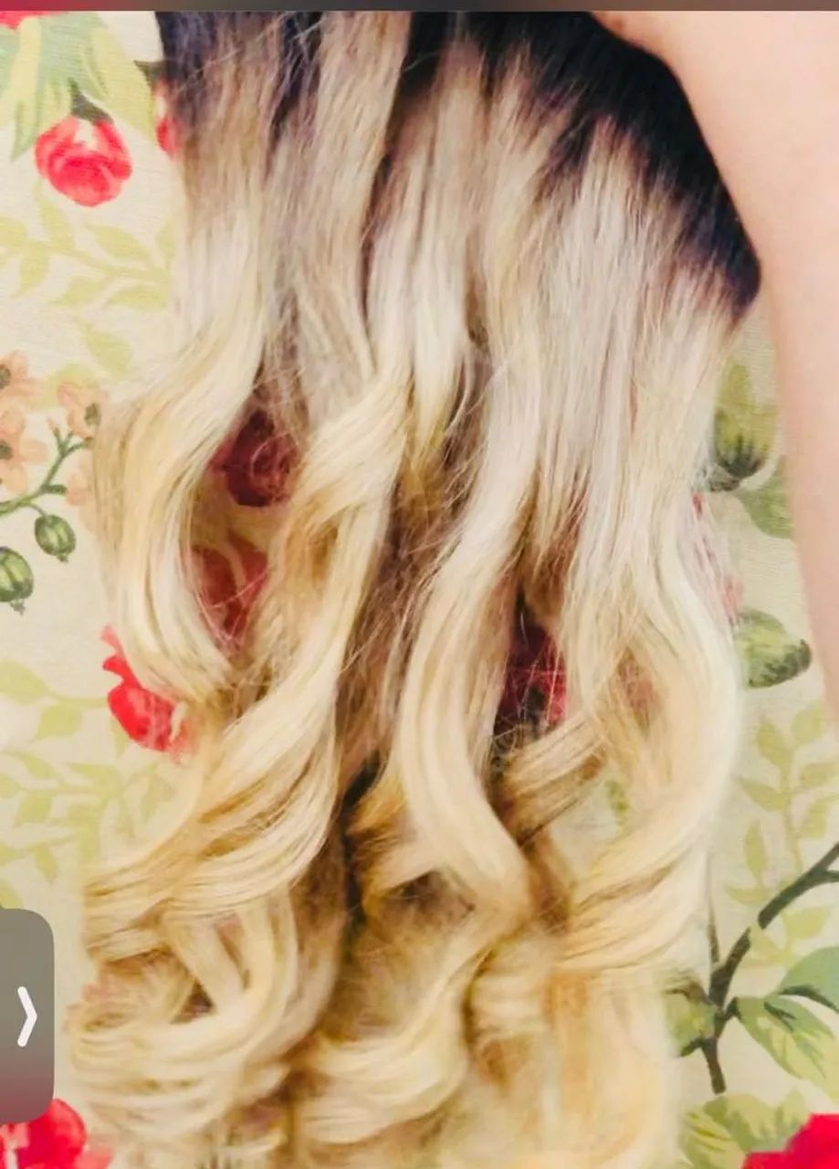 Cabelo Humano loiro  - Foto 2