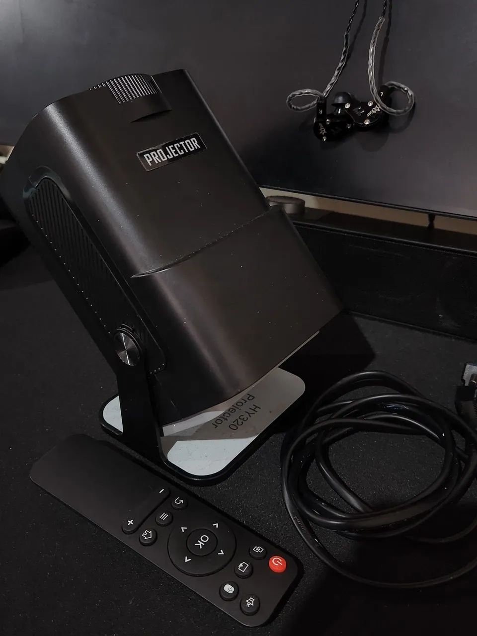 Projetor hy320+tripe