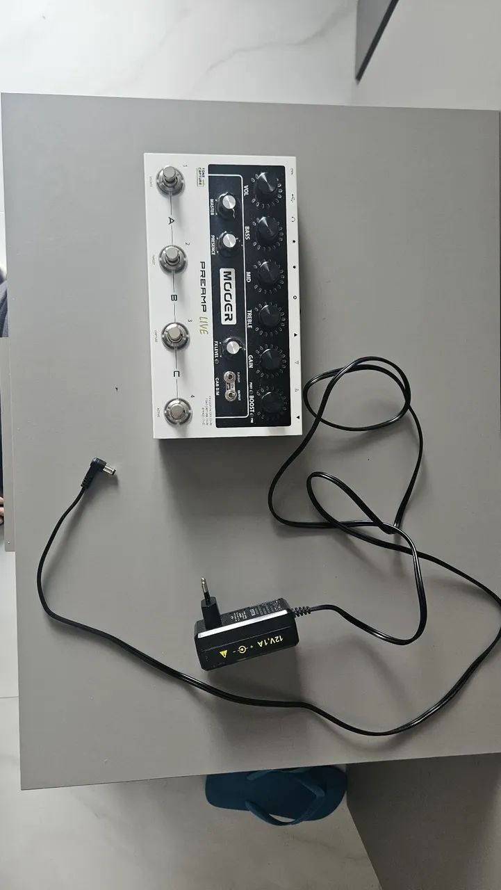 Preamp live Mooer - Instrumentos musicais - Cidade Nova