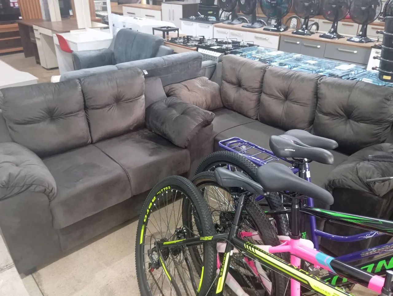 Sofá novo em oferta 