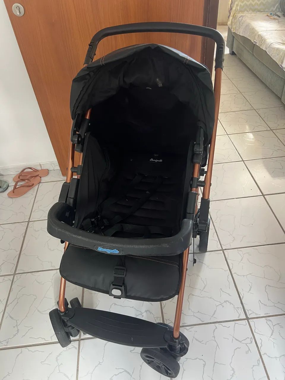 Carrinho de Bebê + Bebê conforto - Foto 2