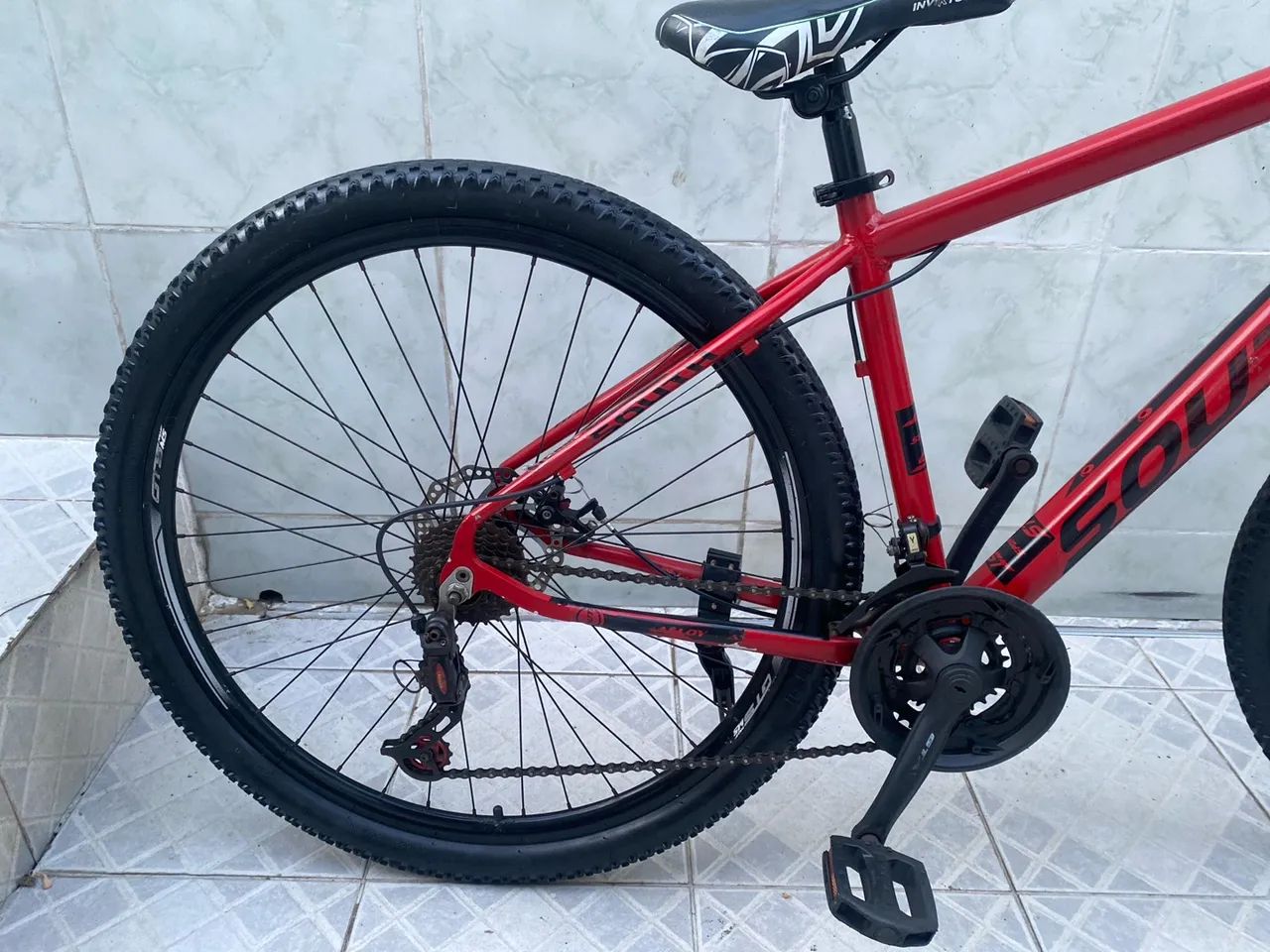 Bicicleta aro 29com 21macha e pegar e andar? - Foto 4