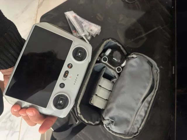Drone DJI mini 3 pro + RC c/ tela + kit fly more - Foto 5